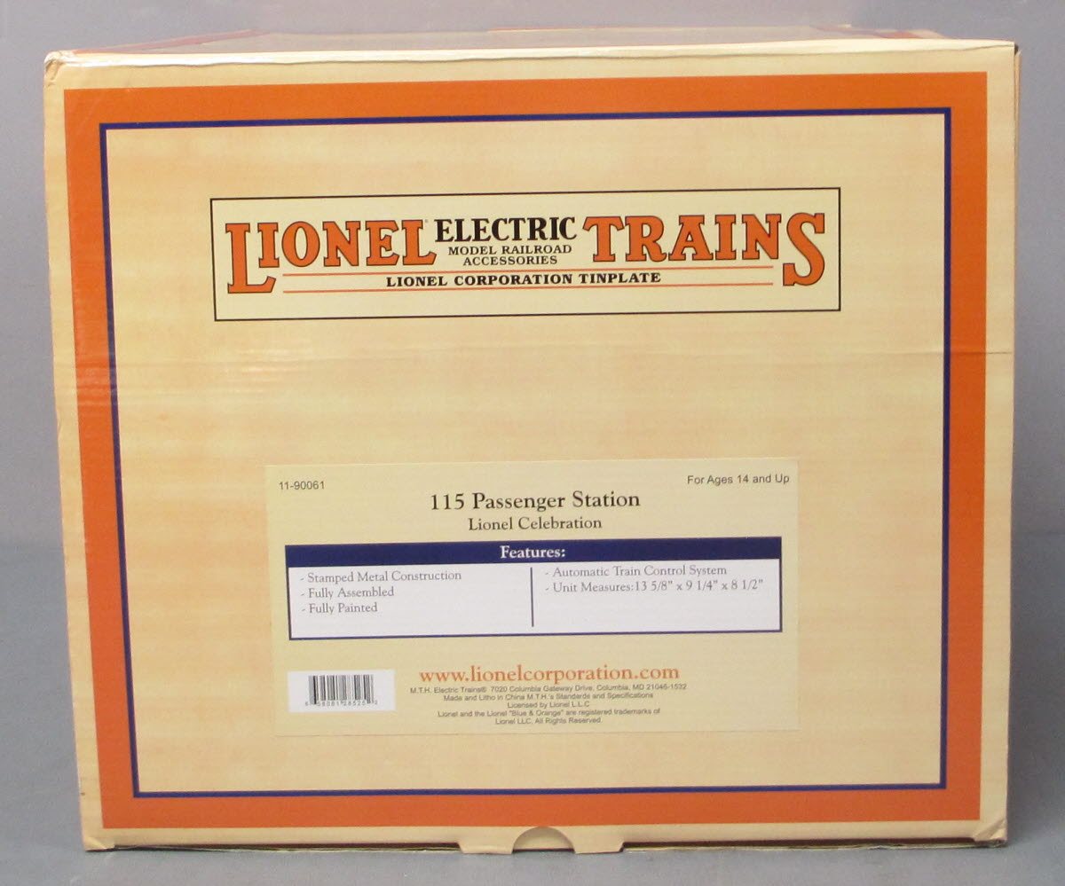 MTH 11-90061 Standard Gauge Lionel 115 Passenger Station