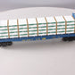MTH 30-76344 O Gauge CSX Bulkhead Flatcar with Lumber Load #602483