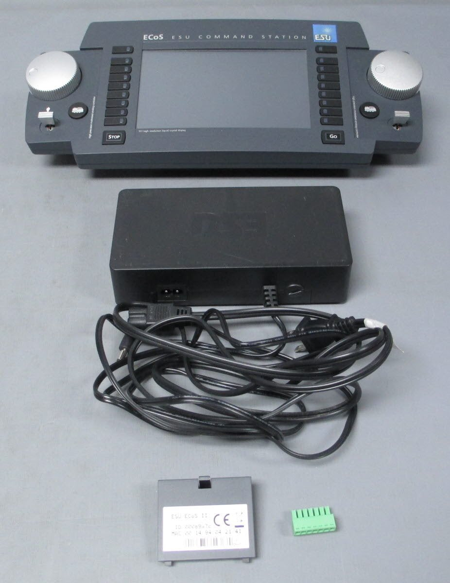 ESU 50210 ECoS 2.1 Central Unit DCC Command Station with 6A Power Supp ...