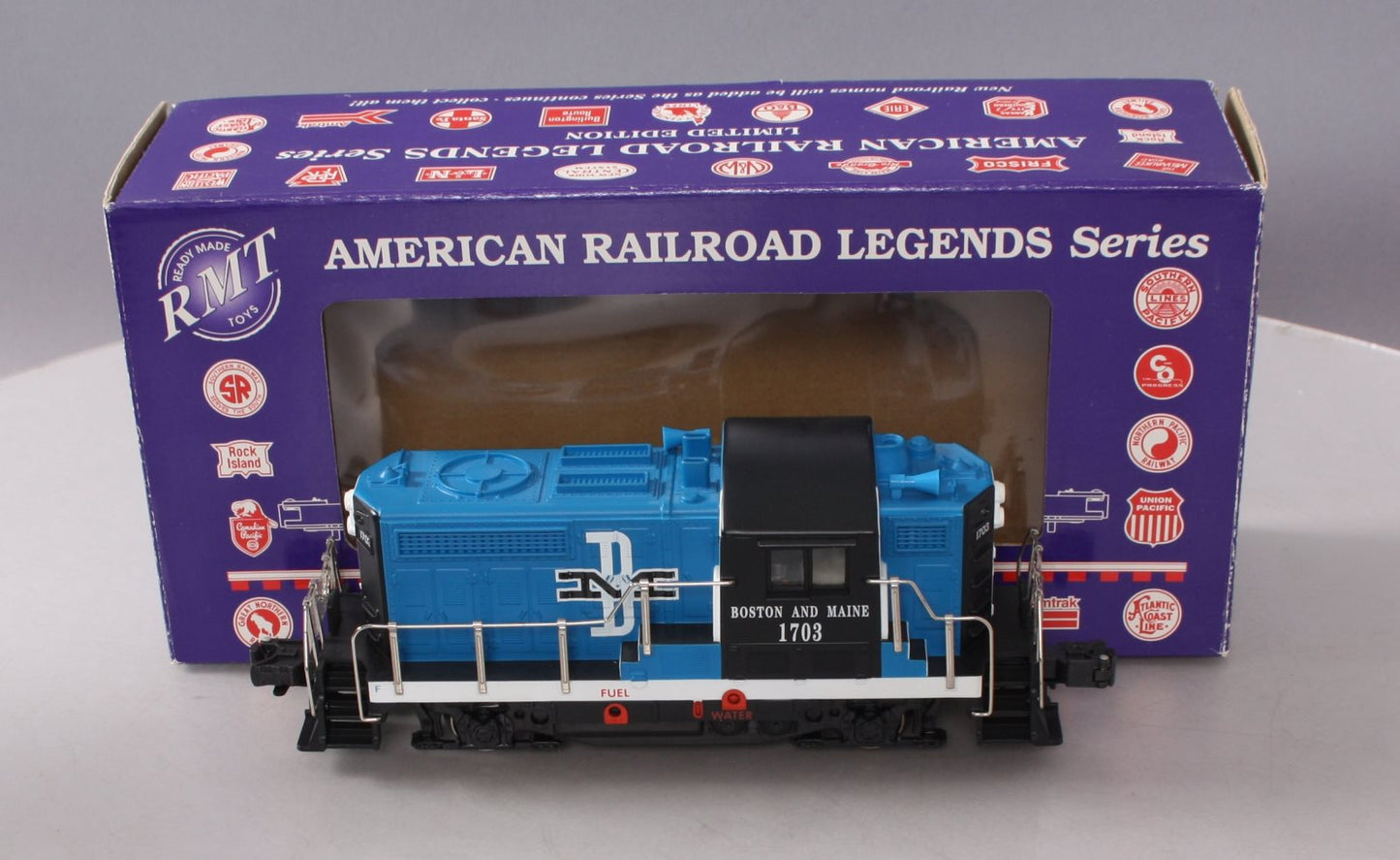 RMT 4421 O Boston & Maine Powered BEEP Diesel Locomotive #1703