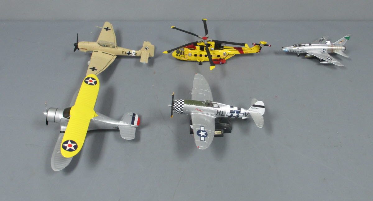 Liberty Classics & Misc. Assorted Die-Cast Planes [5] EX