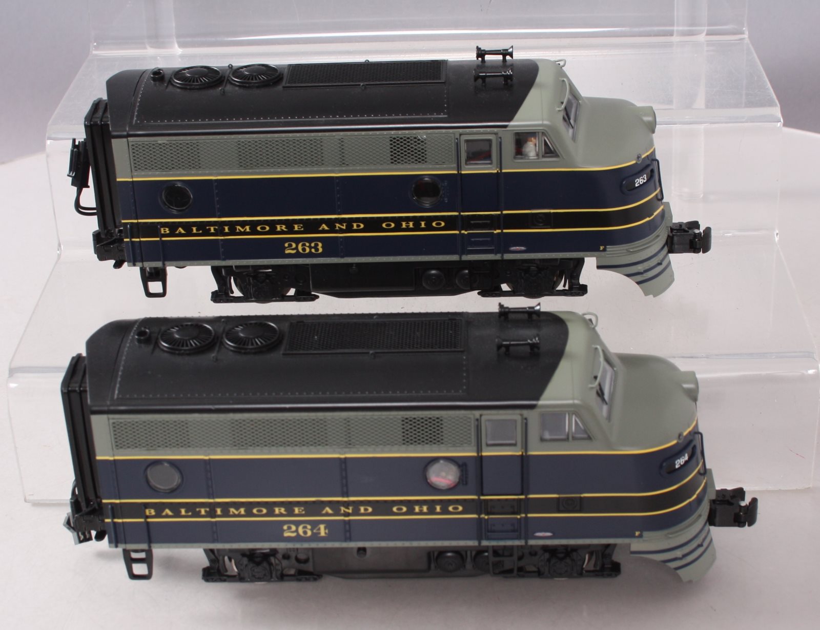 RMT 92623 O Gauge Baltimore & Ohio BEEF A-A Diesel Locomotive Set
