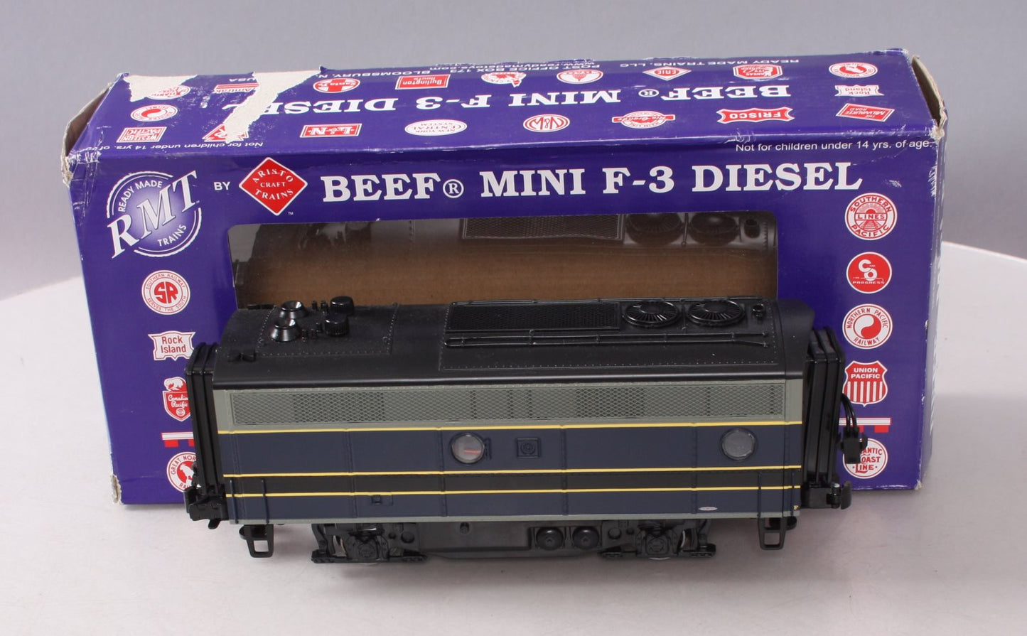 RMT 92723 O Gauge Baltimore & Ohio O BEEP F-3 B-Unit  Powered Diesel Locomotive
