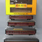 MTH 30-67418 O Norfolk & Western 60’ Streamlined ABS Passenger Set (Set of 4)
