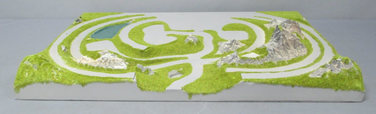Noch 87080 Z Scale 74 x 51 x 10.5 cm Tessin Preformed Layout Board