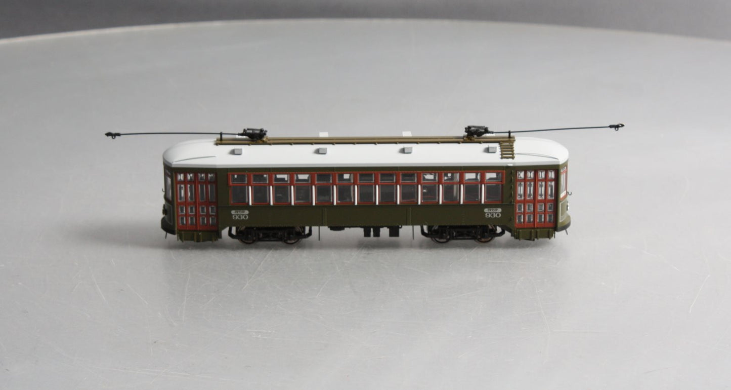 Bowser 12833 HO New Orleans RTA Perley Thomas 2-Truck Streetcar Standard DC #930