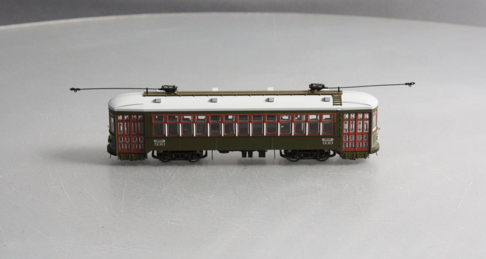 Bowser 12833 HO New Orleans RTA Perley Thomas 2-Truck Streetcar Standard DC #930