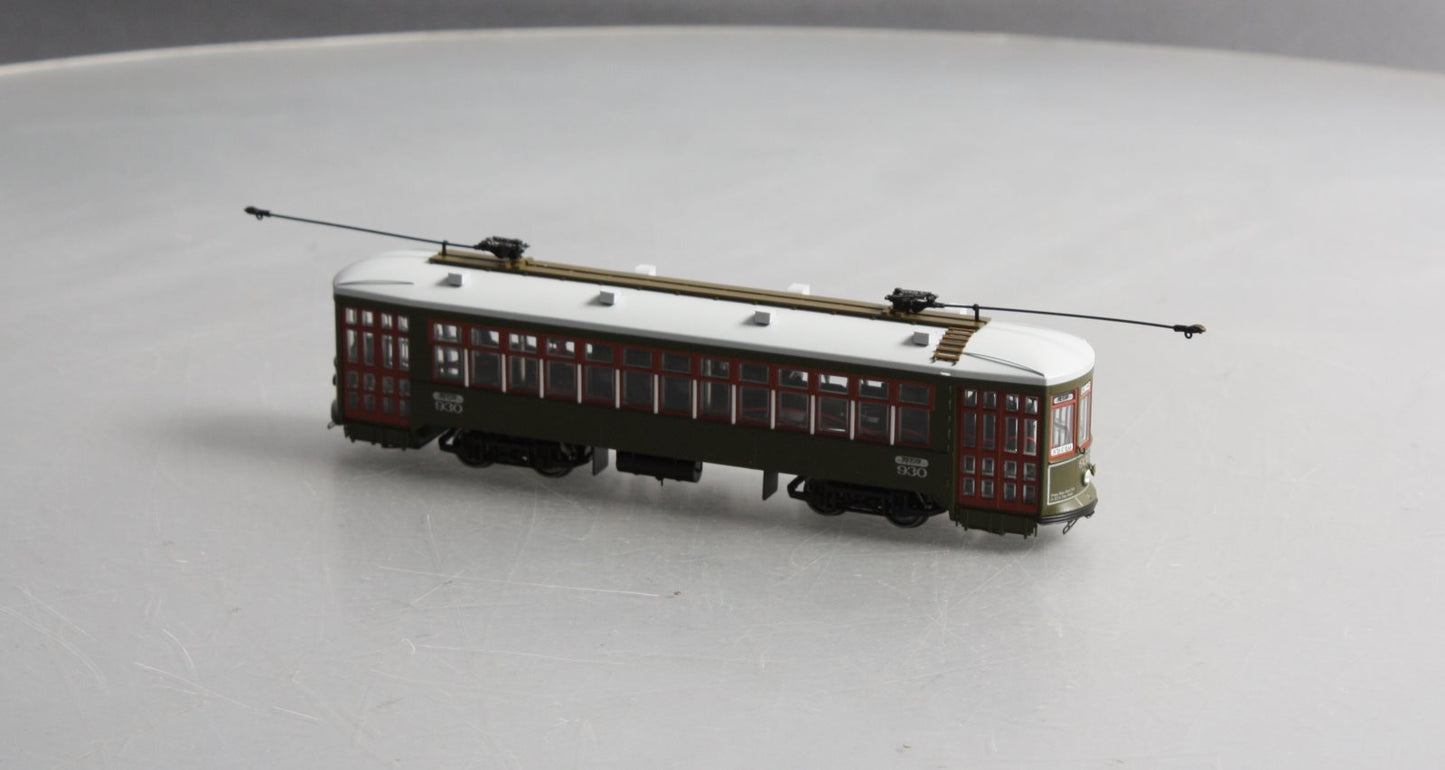 Bowser 12833 HO New Orleans RTA Perley Thomas 2-Truck Streetcar Standard DC #930