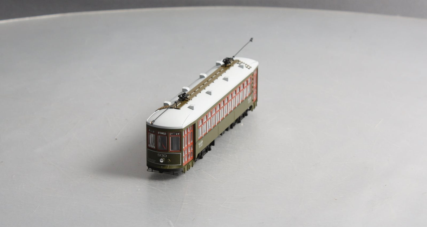 Bowser 12833 HO New Orleans RTA Perley Thomas 2-Truck Streetcar Standard DC #930