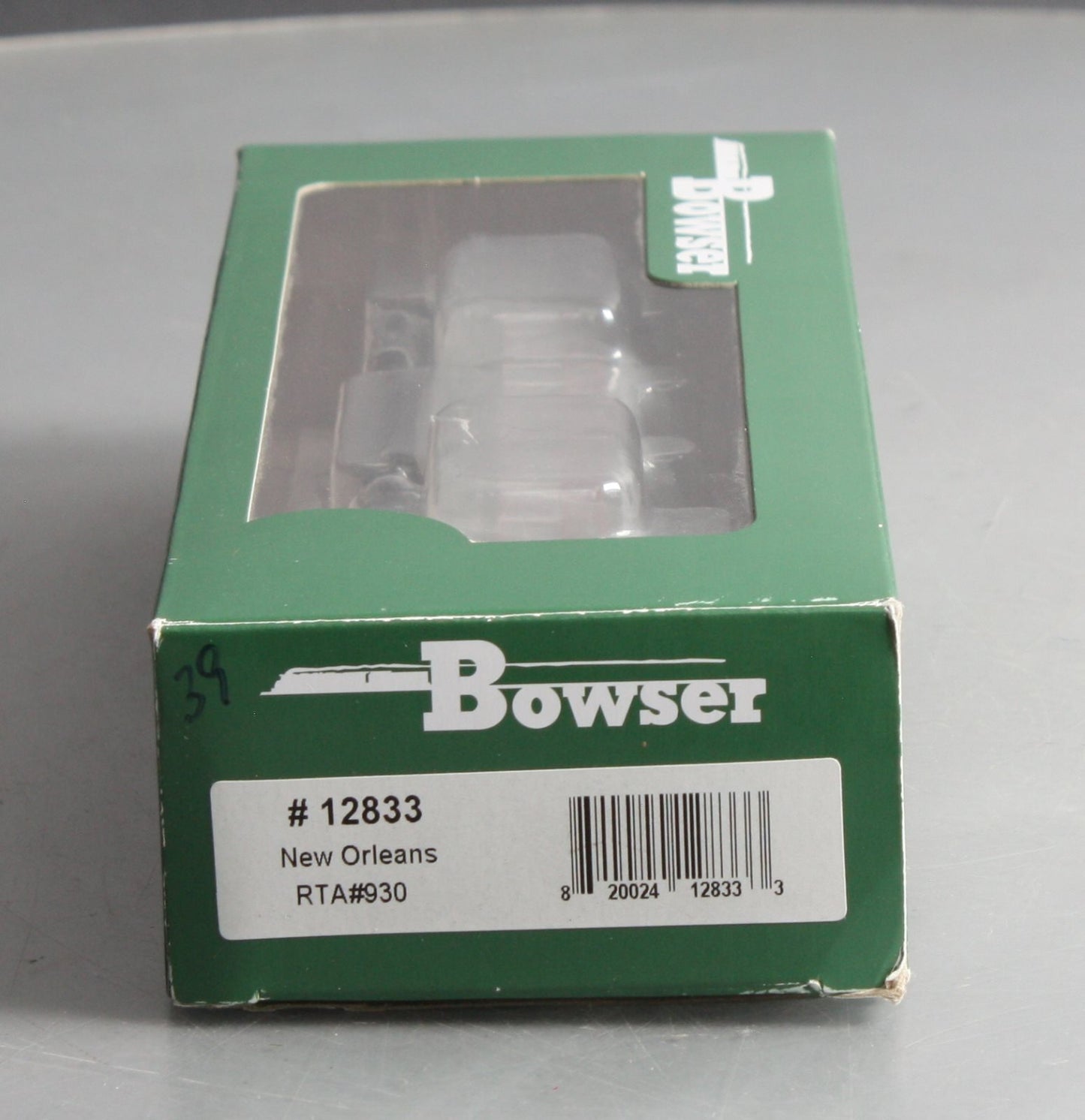 Bowser 12833 HO New Orleans RTA Perley Thomas 2-Truck Streetcar Standard DC #930