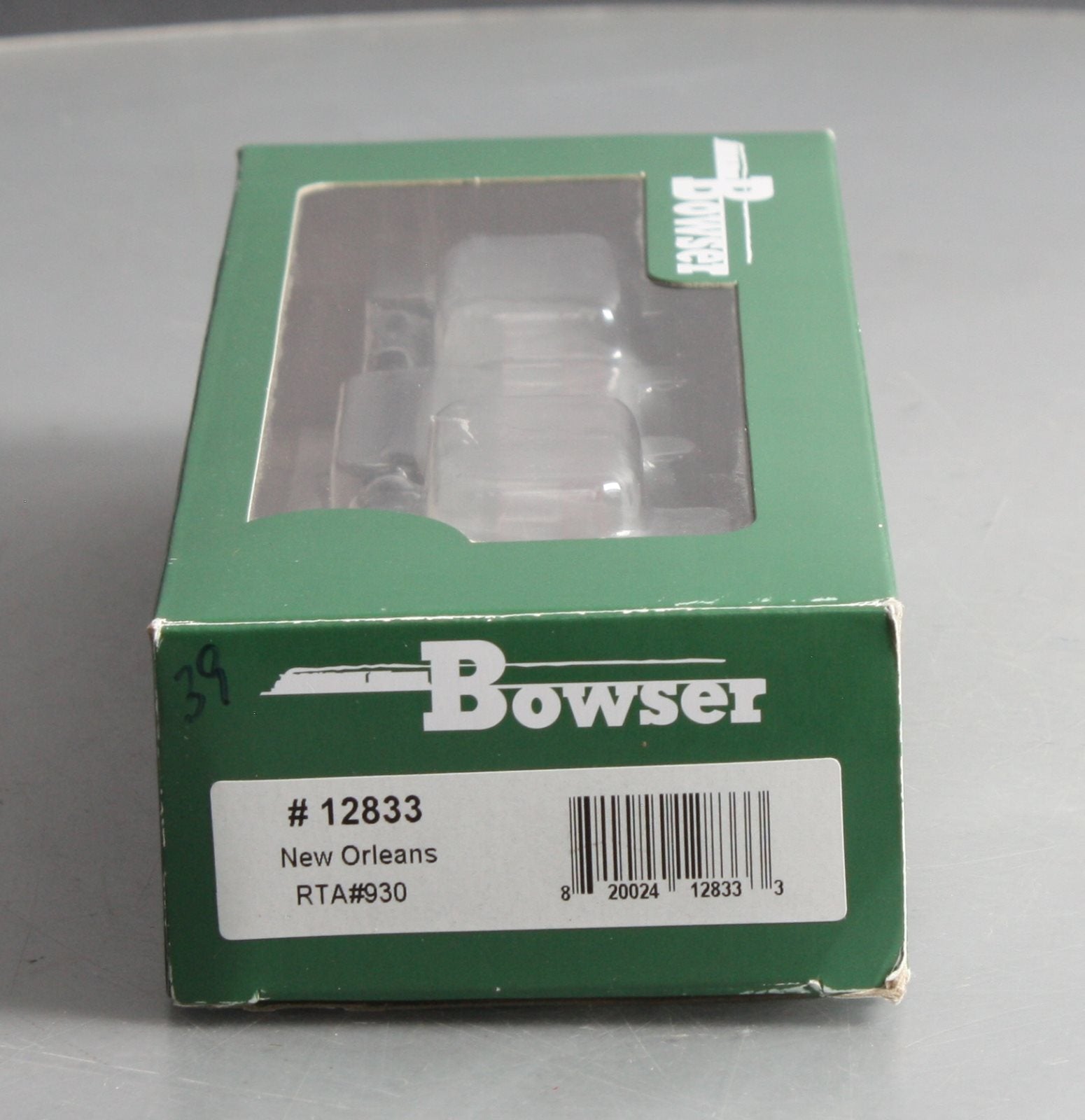 Bowser 12833 HO New Orleans RTA Perley Thomas 2-Truck Streetcar Standard DC #930