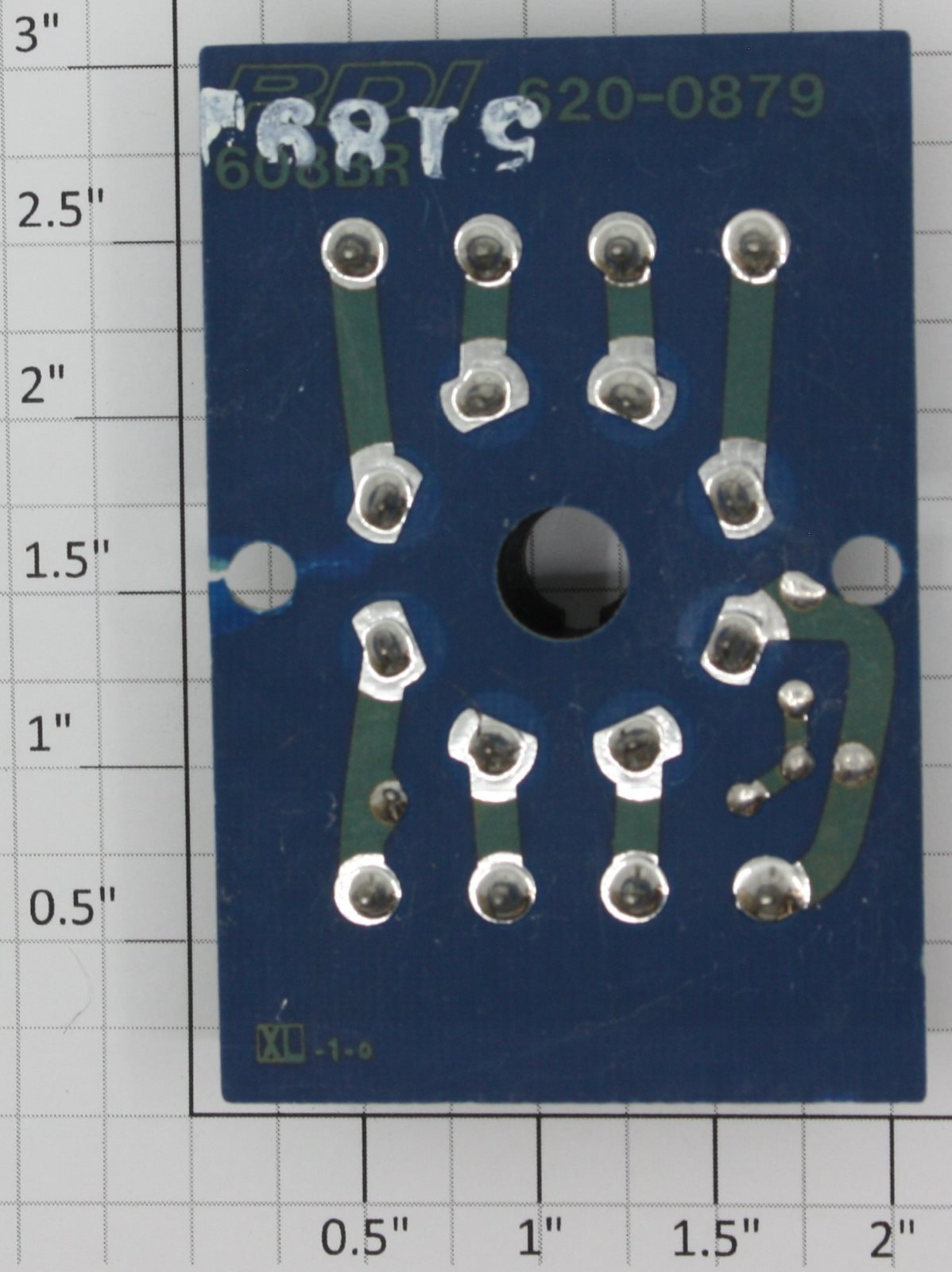 Reed Devices / RDI 608BR 8 Pin Relay Socket