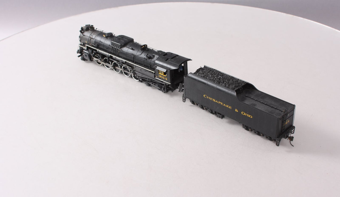 Broadway Limited 2312 HO C&O Class T-1 2-10-4 Steam Locomotive Paragon2™ #3014