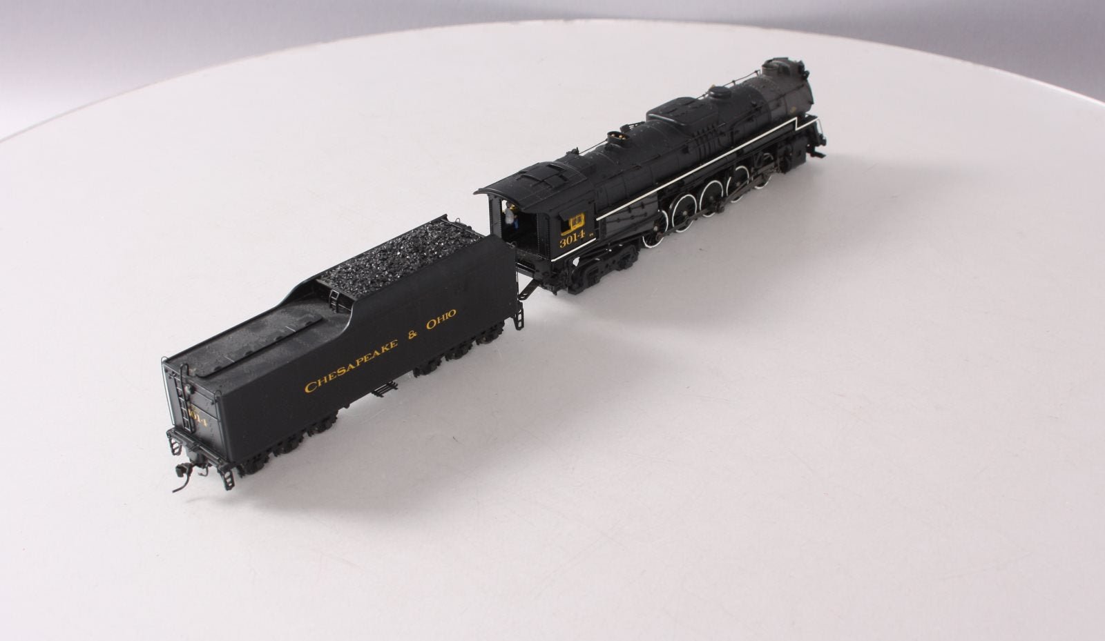 Broadway Limited 2312 HO C&O Class T-1 2-10-4 Steam Locomotive Paragon2™ #3014