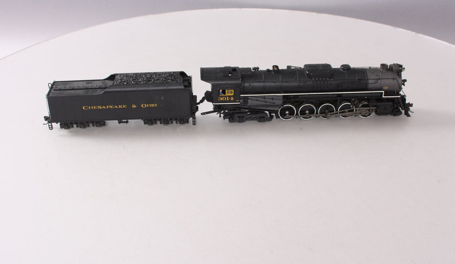 Broadway Limited 2312 HO C&O Class T-1 2-10-4 Steam Locomotive Paragon2™ #3014
