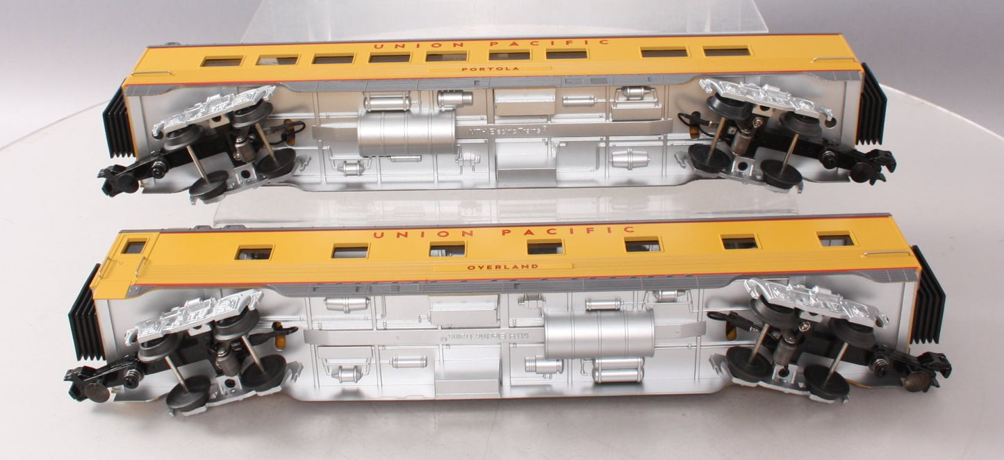 MTH 30-68141 O Union Pacific 2-Car 60' Streamlined Sleeper/Diner
