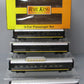 MTH 30-67588 O Kansas City Southern 60' Streamlined ABS Passenger Set (Set of 4)