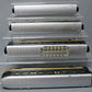 MTH 30-67588 O Kansas City Southern 60' Streamlined ABS Passenger Set (Set of 4)