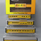MTH 30-68140 O Union Pacific 60' Streamlined Passenger Car Set (Set of 4)