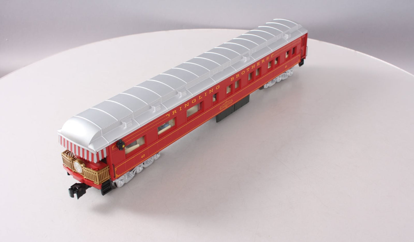 K-line by Lionel 6-22226 O Ringling Bros. 18" Caledonia Private Observation Car