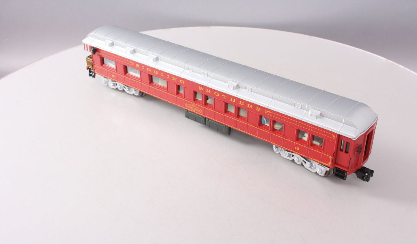 K-line by Lionel 6-22226 O Ringling Bros. 18" Caledonia Private Observation Car