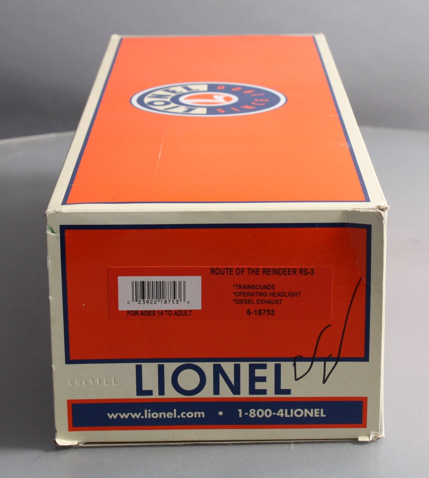 Lionel 6-18753 O Gauge Express Route Of The Reindeer RS-3 Diesel Engine #1226