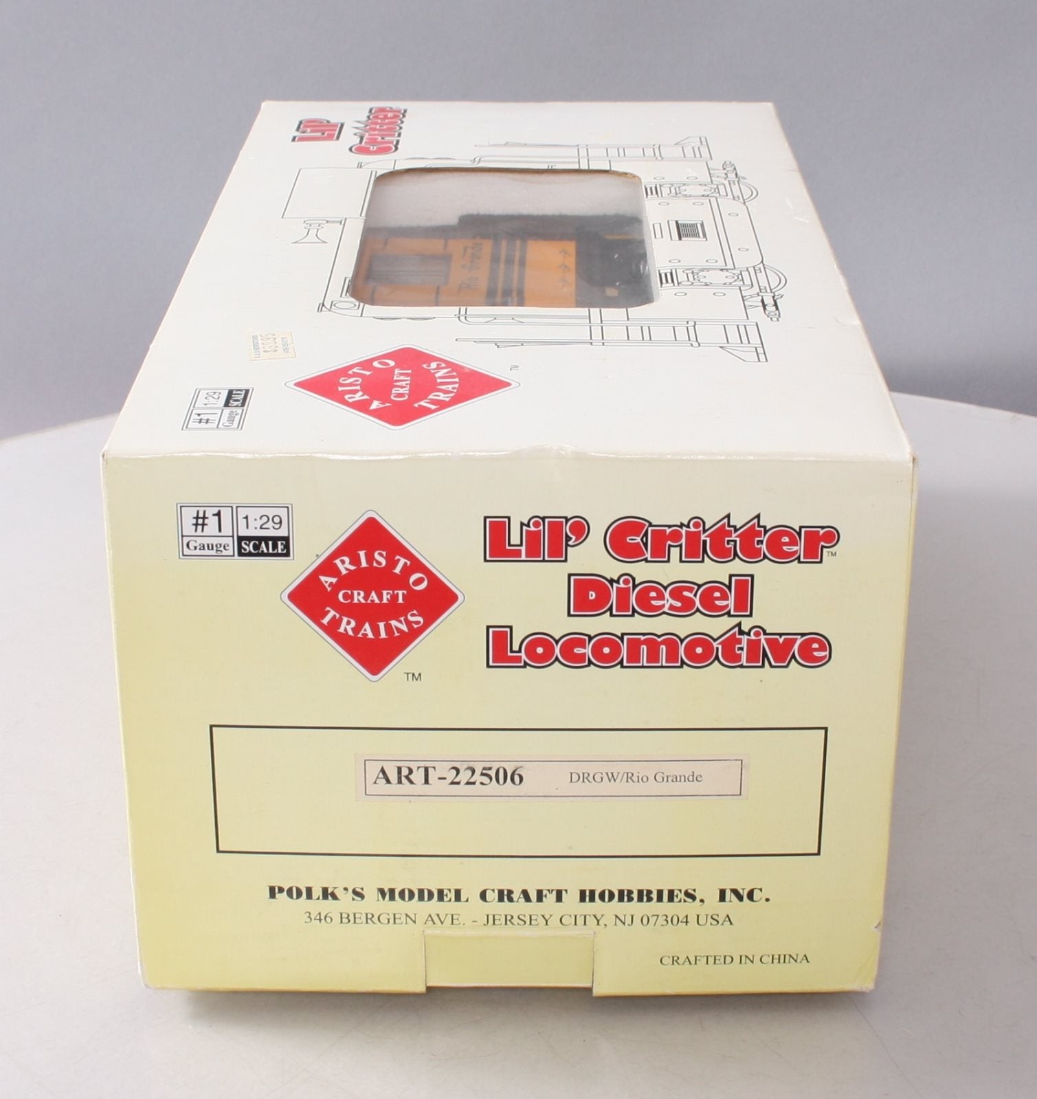 Aristo-Craft 22506 G Rio Grande L'il Critter Diesel Locomotive #612