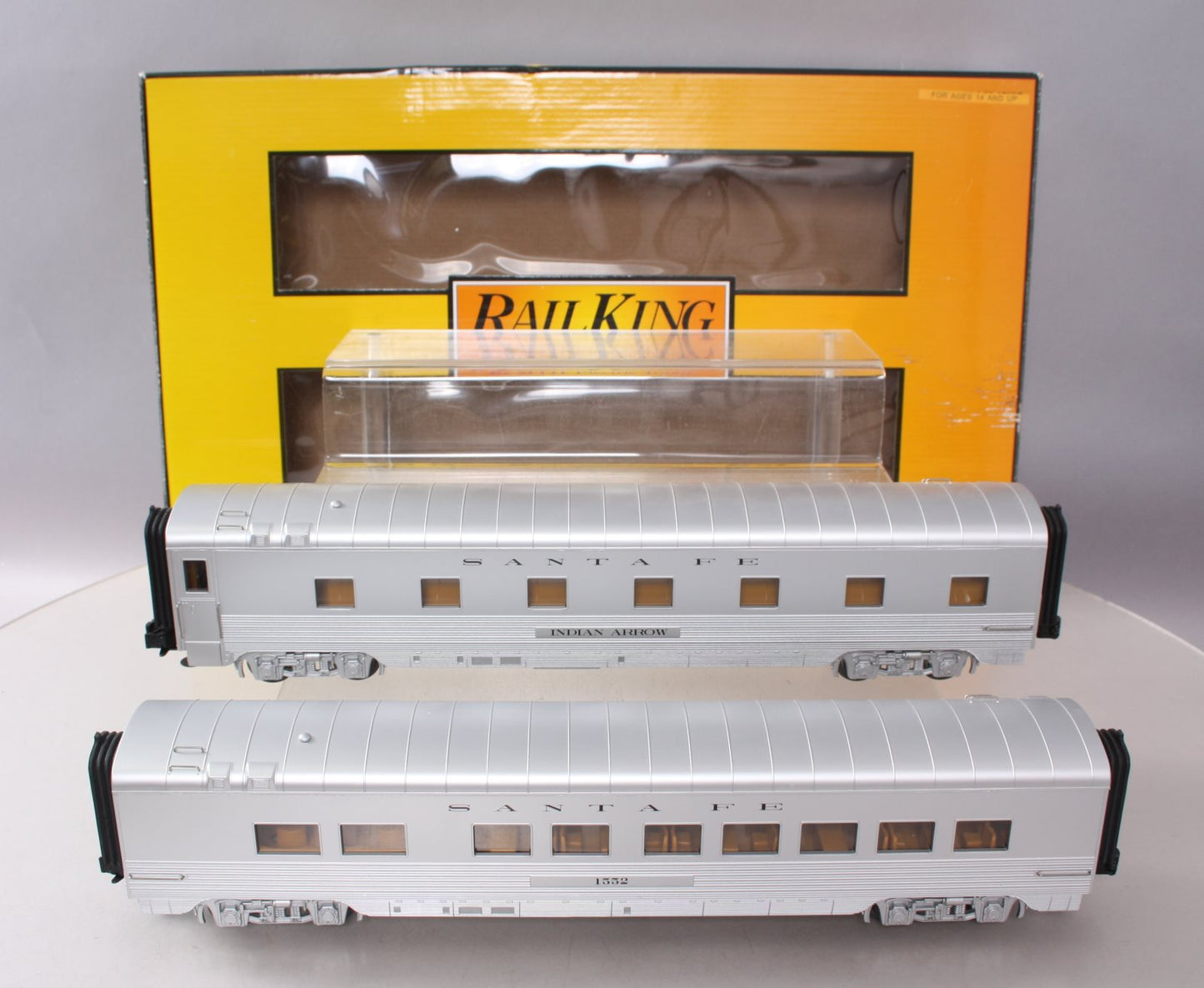 MTH 30-67728 O Santa Fe 60' Streamline Sleeper/Diner