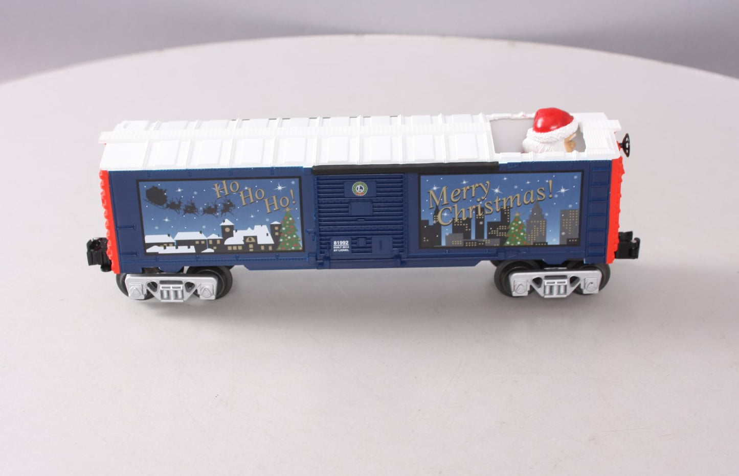 Lionel 6-81992 O Gauge Santa Claus Bobbing Head Boxcar