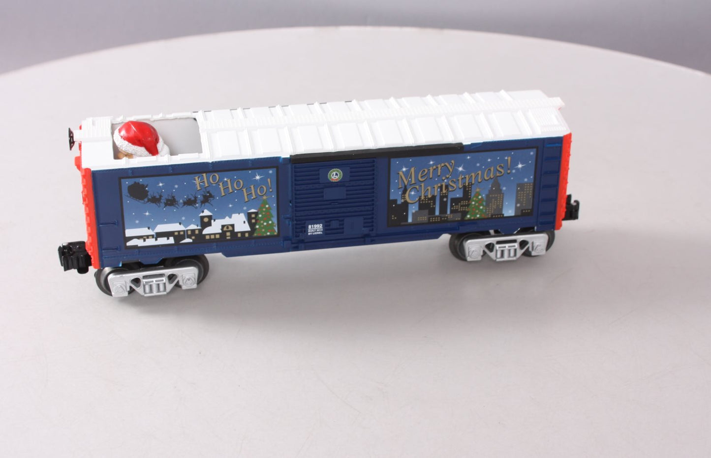 Lionel 6-81992 O Gauge Santa Claus Bobbing Head Boxcar