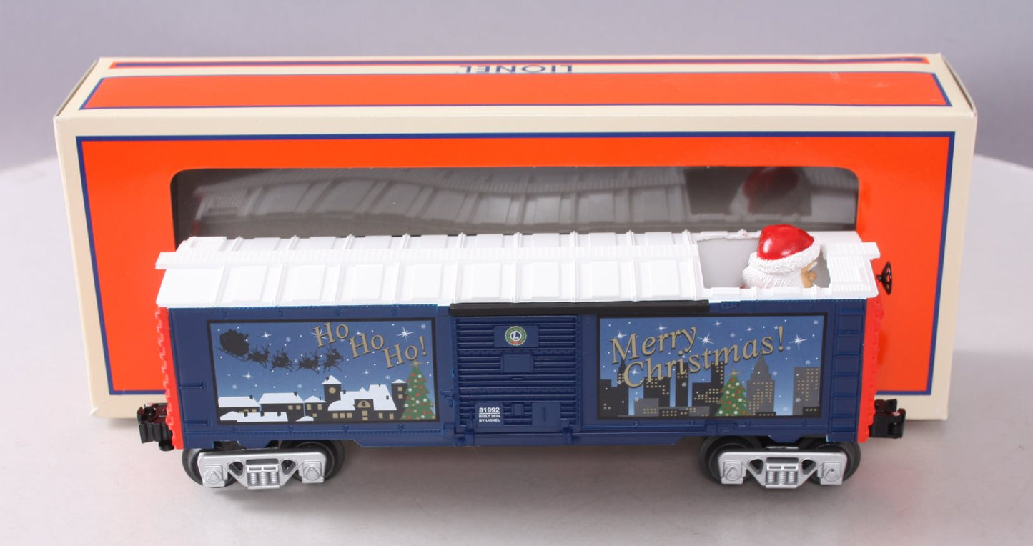 Lionel 6-81992 O Gauge Santa Claus Bobbing Head Boxcar