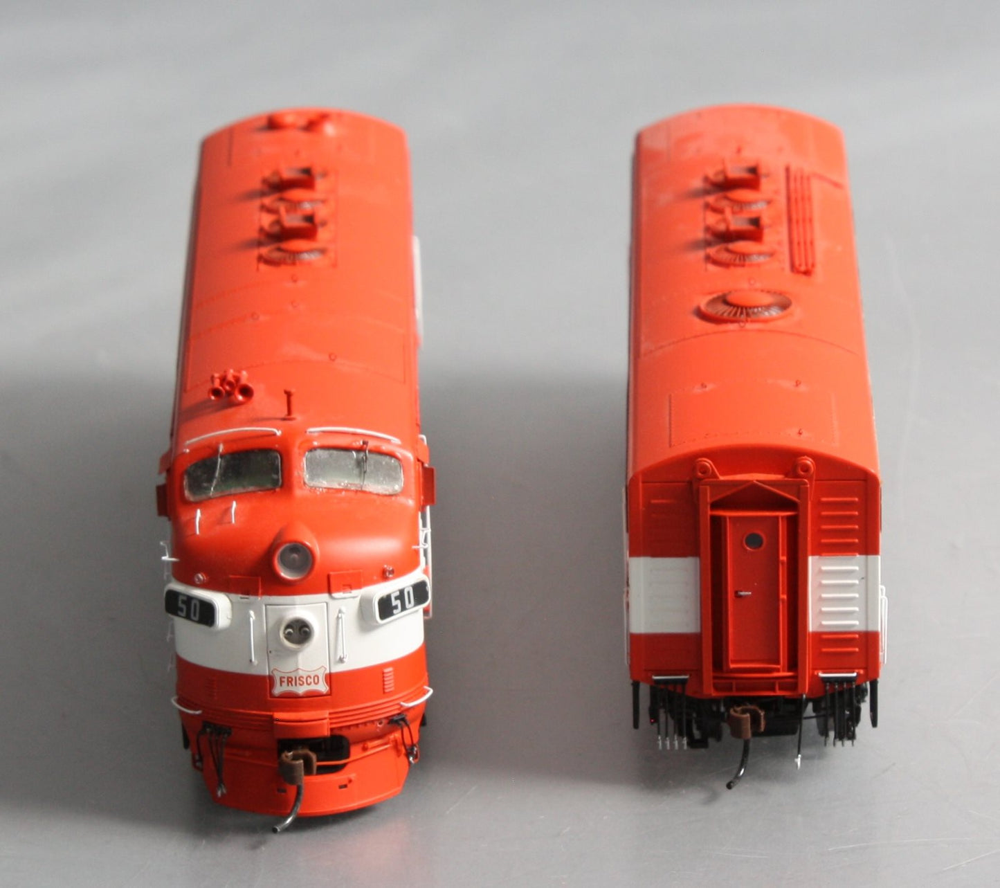 Athearn G22684 HO Frisco EMD FP7A/F9B Diesel Locomotive w/DCC & Sound #50A/#145B