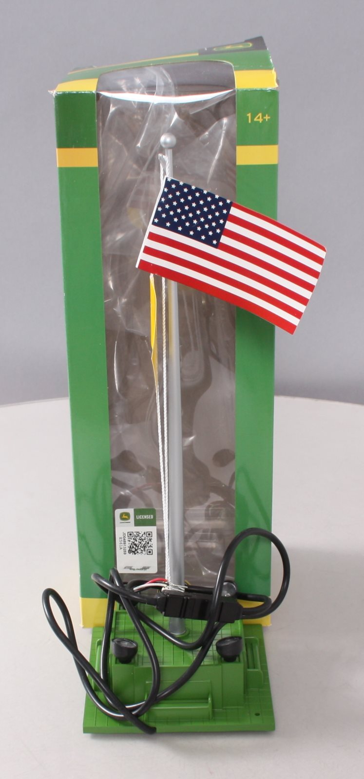Lionel 6-84306 O PEP John Deere Illuminated Flagpole