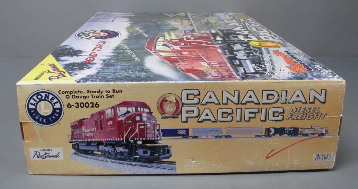 Lionel 6-30026 O Gauge Canadian Pacific Diesel Freight Train Set