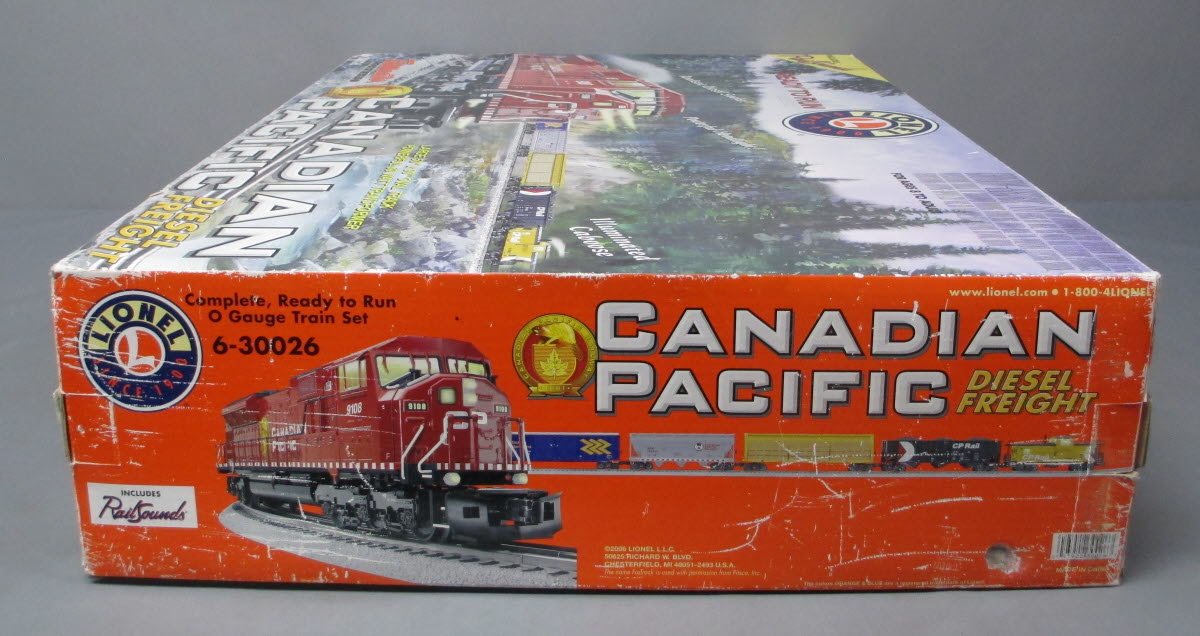 Lionel 6-30026 O Gauge Canadian Pacific Diesel Freight Train Set
