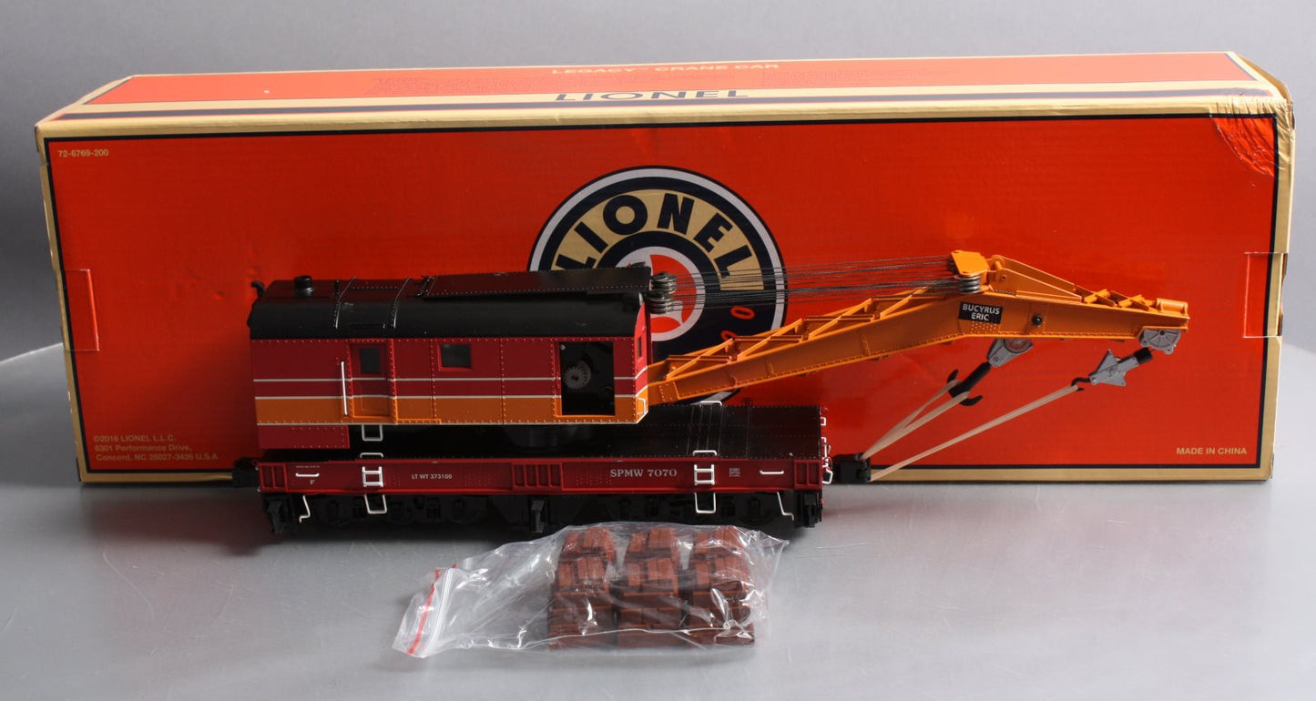 Lionel 6-81881 O Southern Pacific Command Control Scale Crane Car