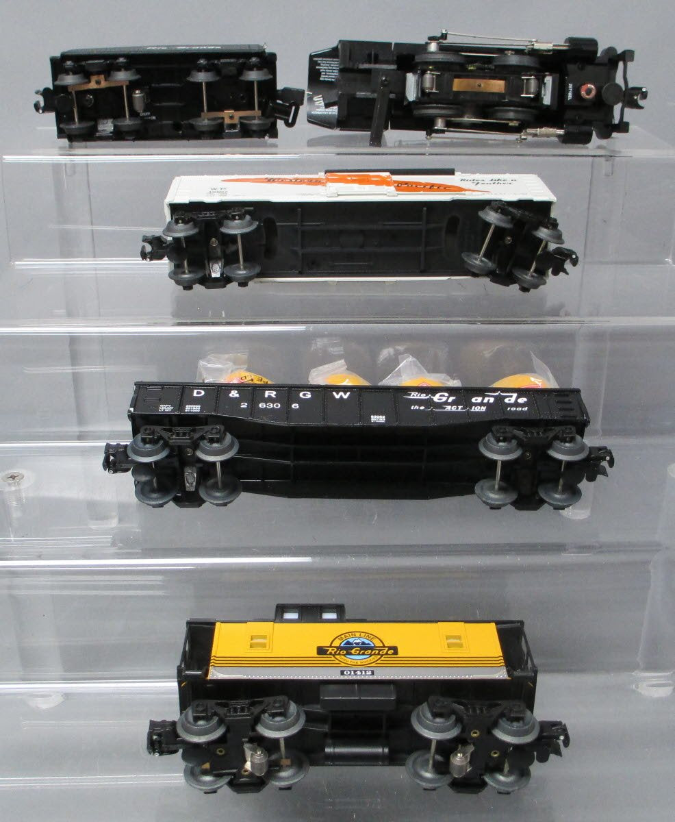 Lionel 6-83080 Rio Grande 0-4-0 Switcher LionChief O Gauge Steam Train Set