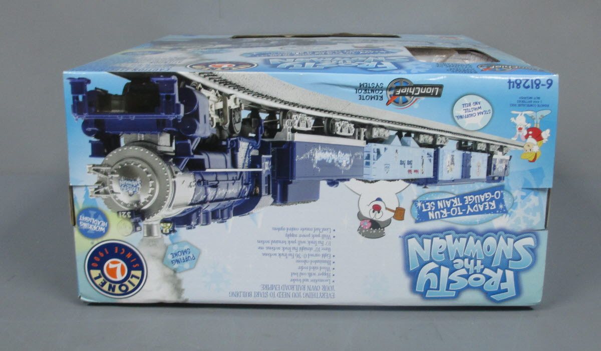 Lionel 6-81284 Frosty the Snowman LionChief O Gauge Steam Freight Train Set