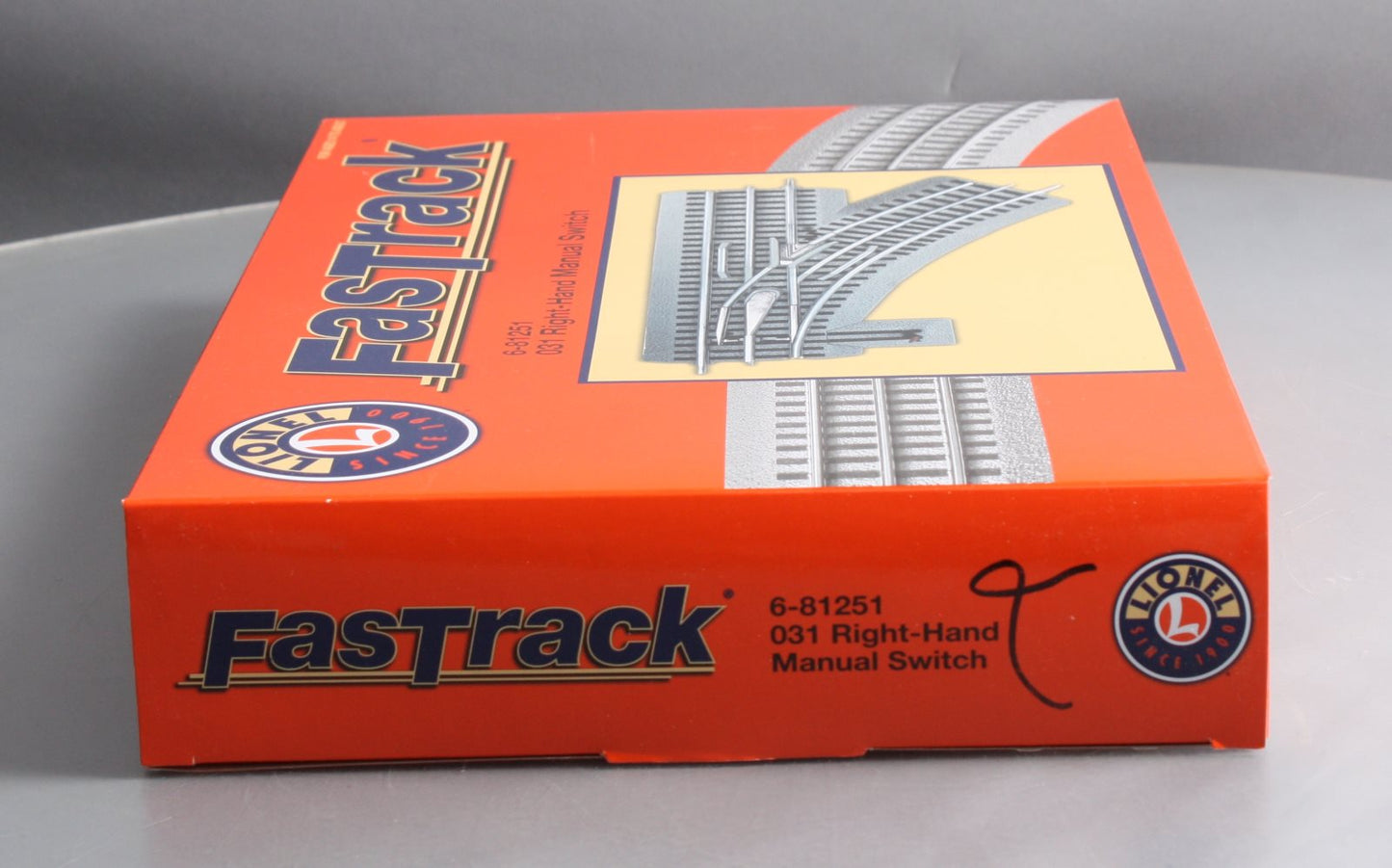 Lionel 6-81251 O Gauge O-31 Right Hand Manual FasTrack Switch Turnout
