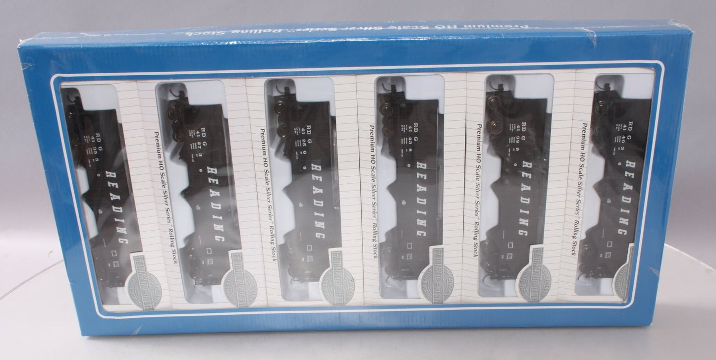 Bachmann 18710 HO Scale Reading 3-Bay 100-Ton Open Hopper (Pack of 6)
