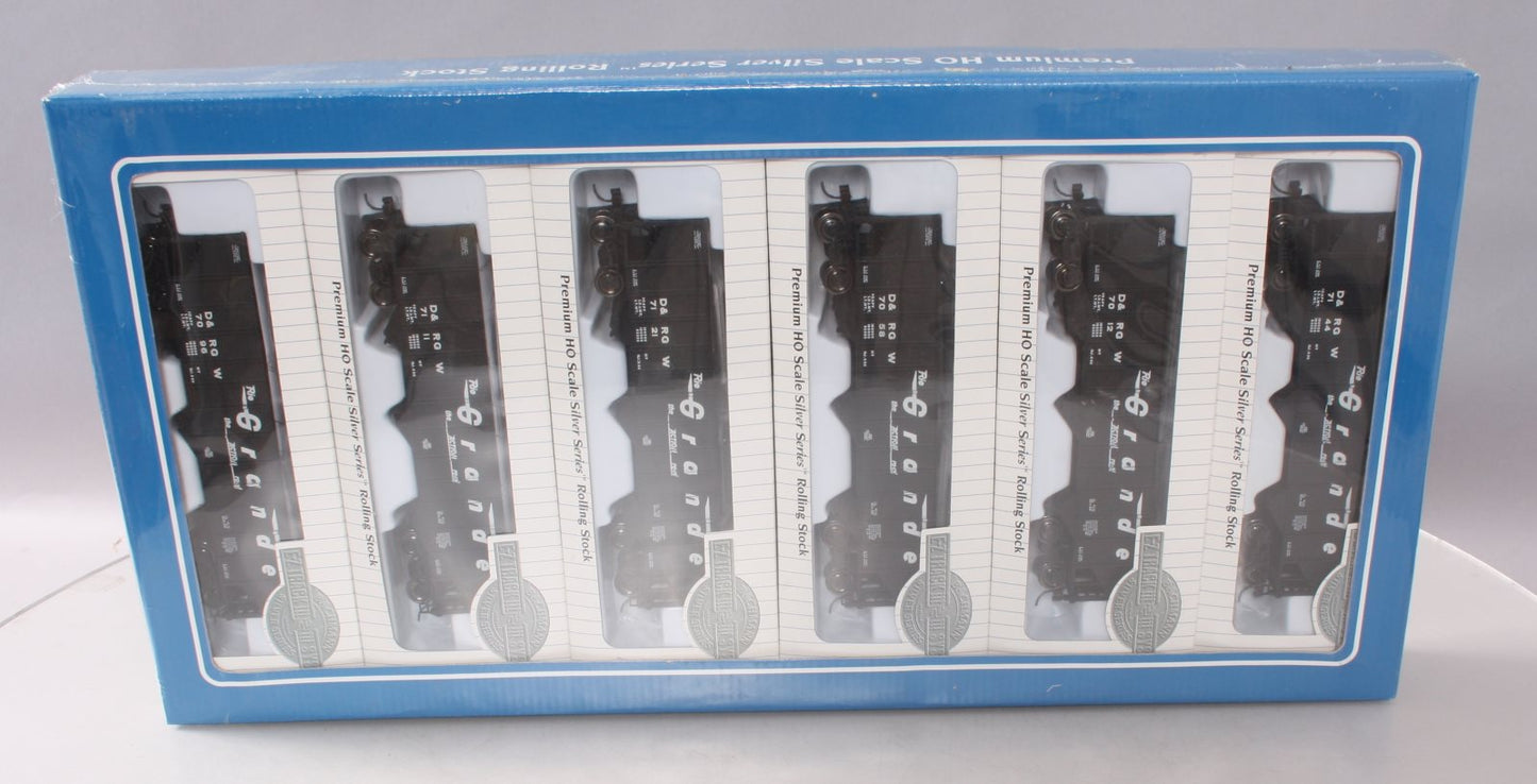 Bachmann 18739 HO Denver & Rio Grande Western 3-Bay Hopper (Pack of 6)