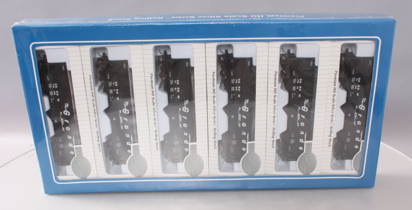 Bachmann 18739 HO Denver & Rio Grande Western 3-Bay Hopper (Pack of 6)