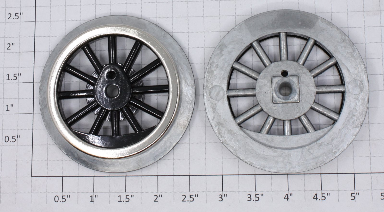 American Flyer 4696-6 Ives Spoked 2-1/2
