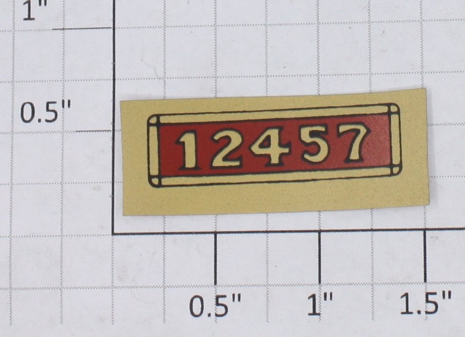 Buddy L 12457 Buddy "L" Decal