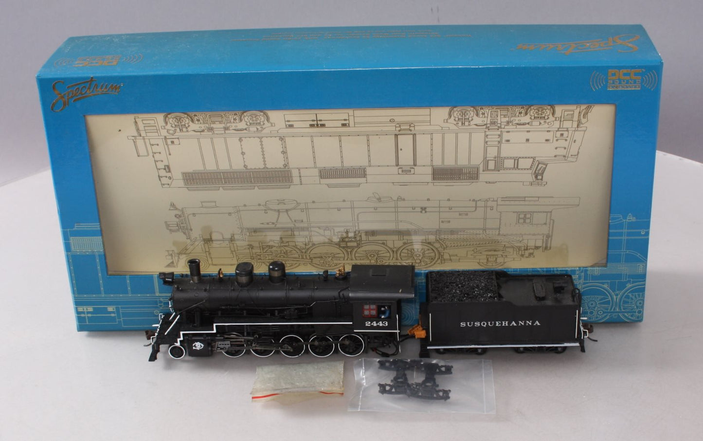 Bachmann 84306 NYSW 2-10-0 Steam Locomotive w/DCC & Sound #2443