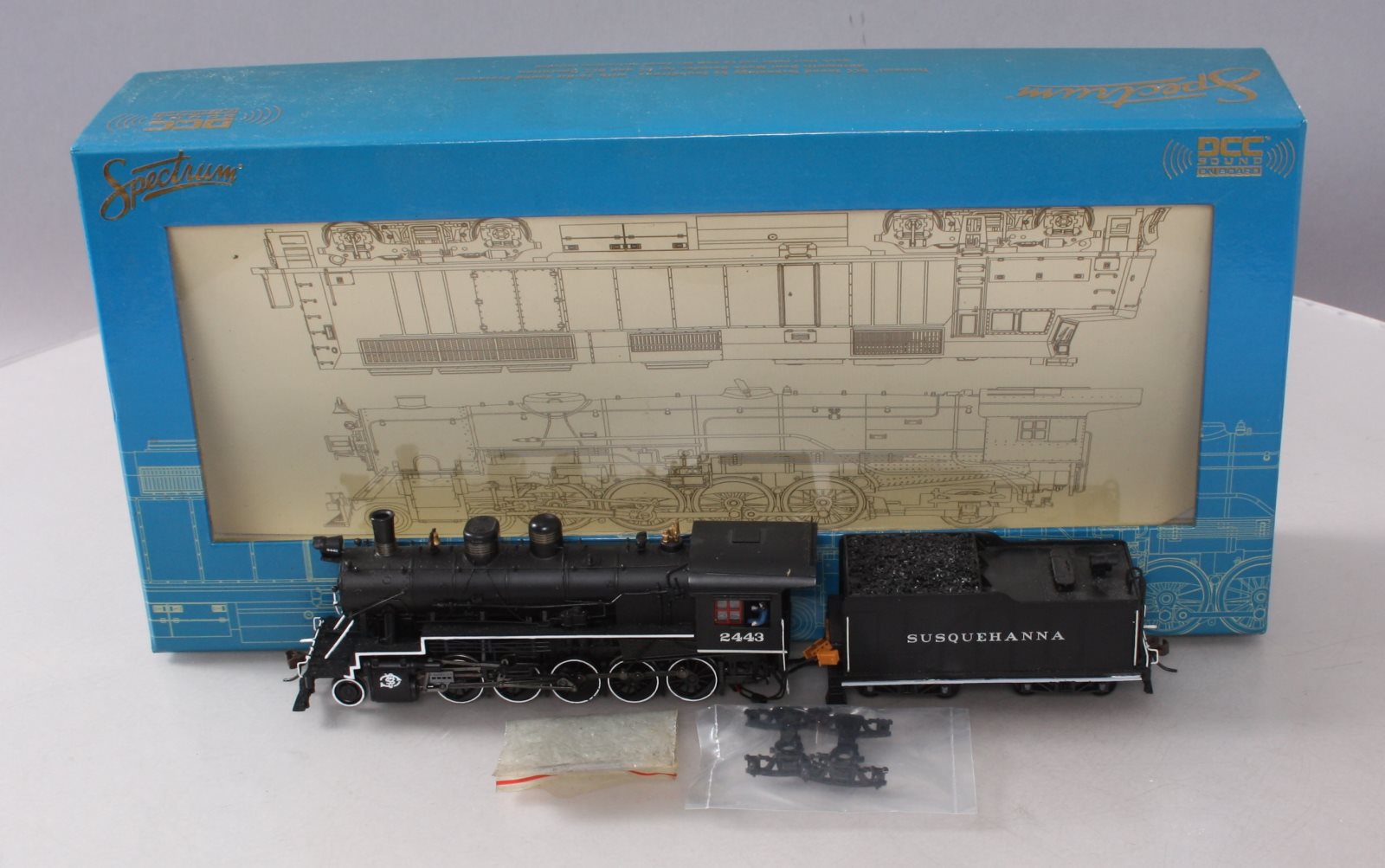Bachmann 84306 NYSW 2-10-0 Steam Locomotive w/DCC & Sound #2443
