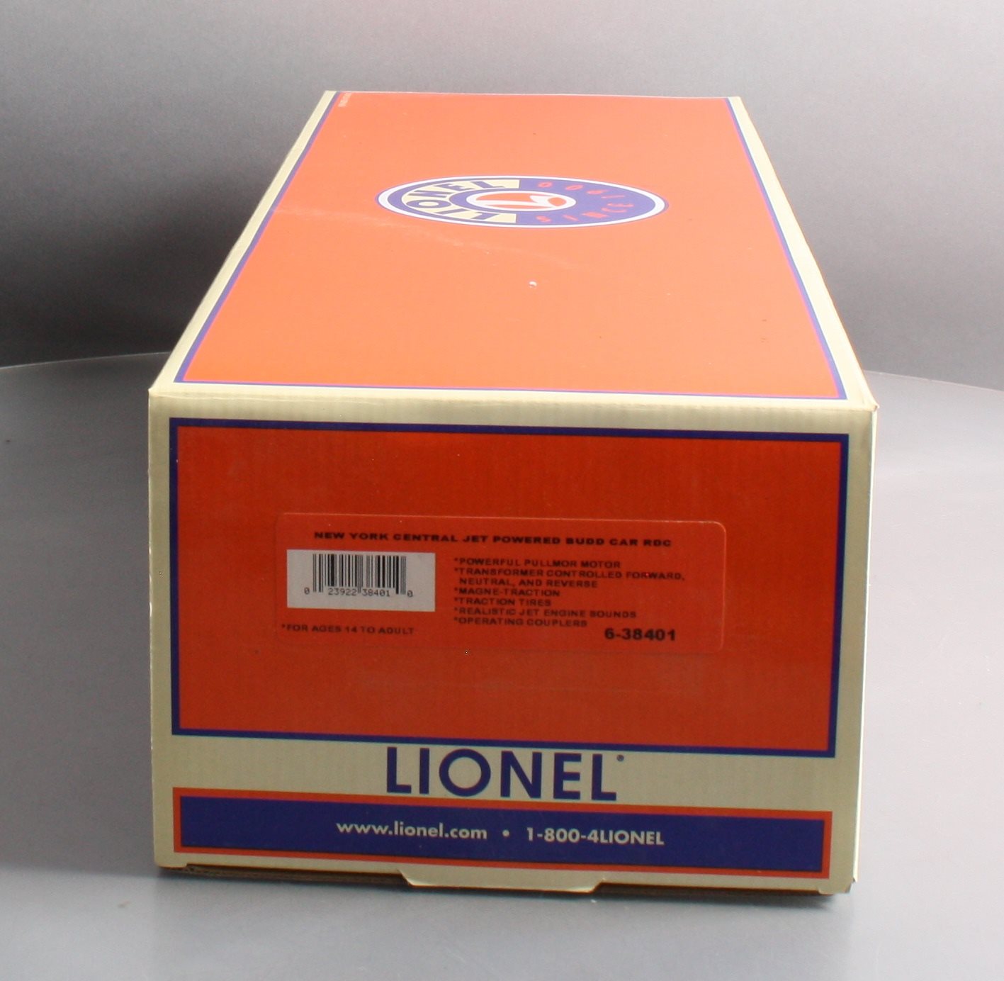 Lionel 6-38401 O New York Central Jet Powered RDC Rail Car #M-497