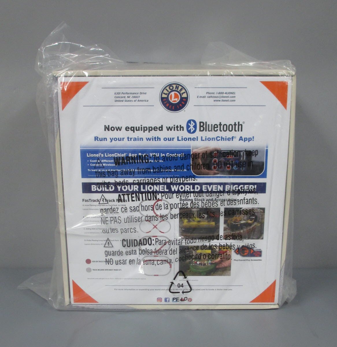 Lionel 6-82442 O Gauge 5-Star General LionChief Steam Train Set with Bluetooth