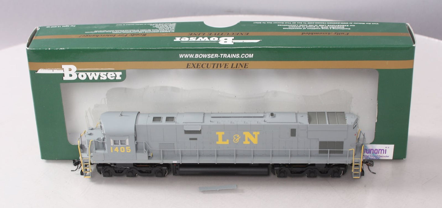 Bowser 23565 HO L&N Alco C-628 Diesel Locomotive w/Tsunami Sound #1405