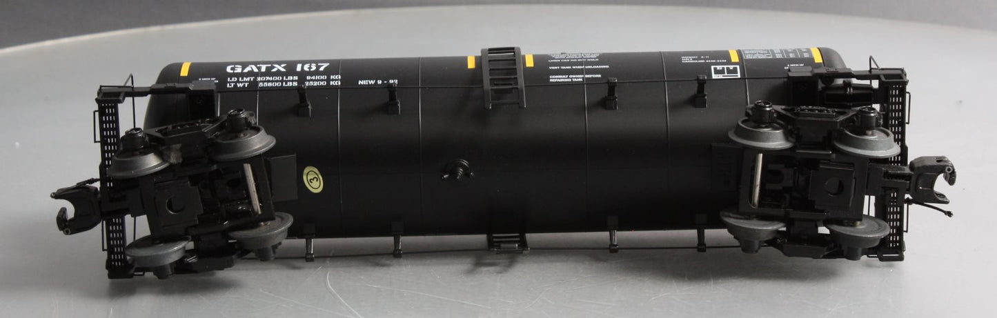 MTH 20-96286 O Gauge GATX Tank Car #167